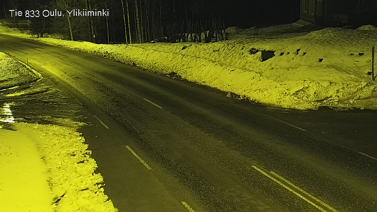 Kelikamerat Kuva Tie 833 Oulu, Vesala, Oulu, Pohjois-Pohjanmaa