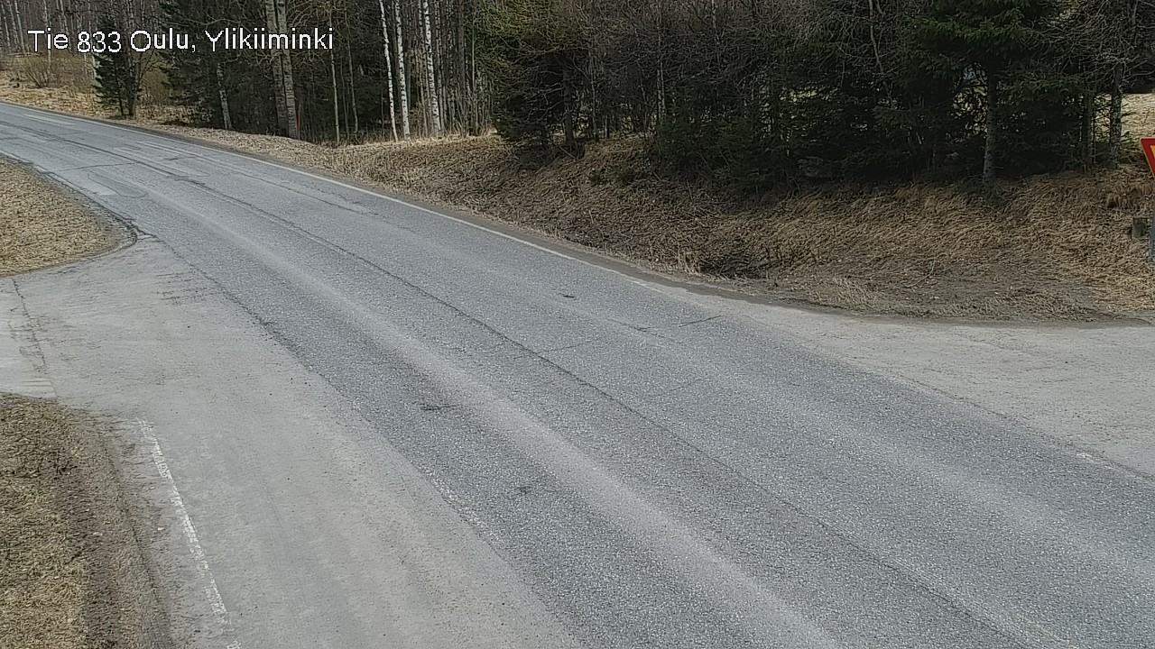 Kelikamerat Kuva Tie 833 Oulu, Vesala, Oulu, Pohjois-Pohjanmaa