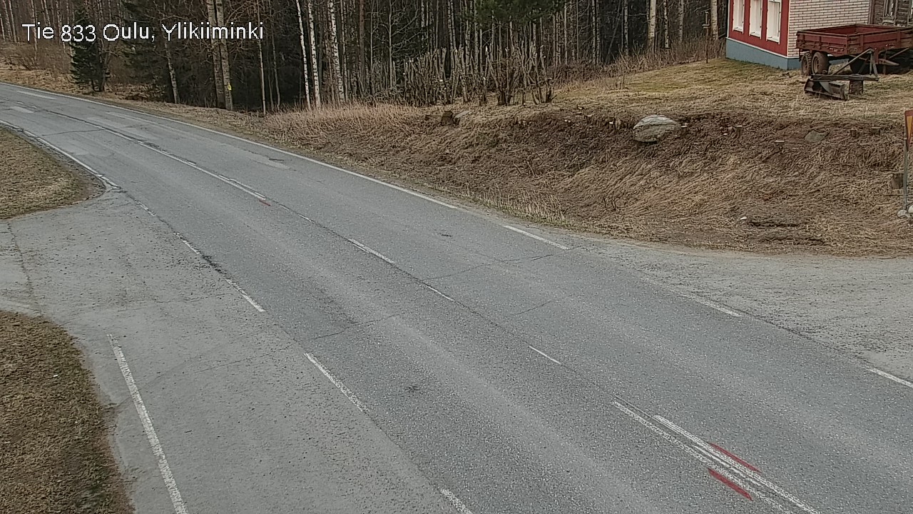 Kelikamerat Kuva Tie 833 Oulu, Vesala, Oulu, Pohjois-Pohjanmaa