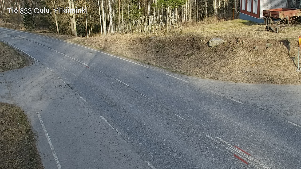 Kelikamerat Kuva Tie 833 Oulu, Vesala, Oulu, Pohjois-Pohjanmaa