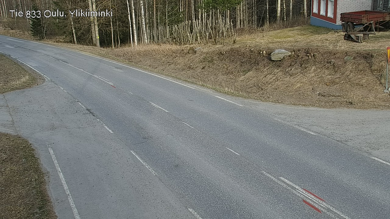 Kelikamerat Kuva Tie 833 Oulu, Vesala, Oulu, Pohjois-Pohjanmaa