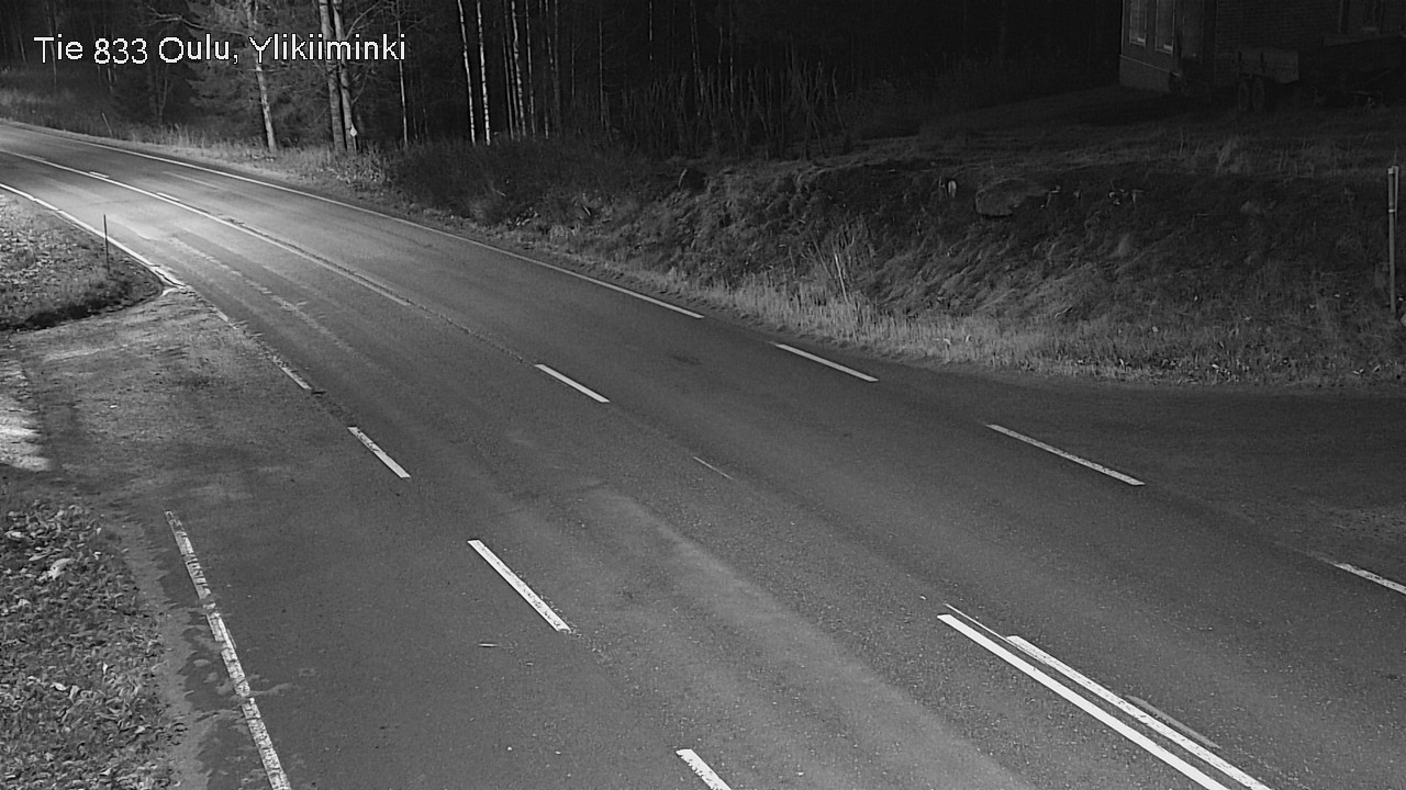 Kelikamerat Kuva Tie 833 Oulu, Vesala, Oulu, Pohjois-Pohjanmaa