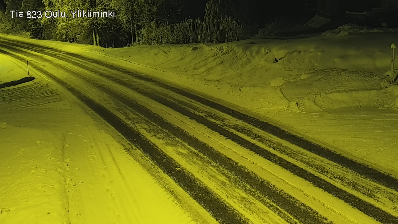 Kelikamerat Kuva Tie 833 Oulu, Vesala, Oulu, Pohjois-Pohjanmaa