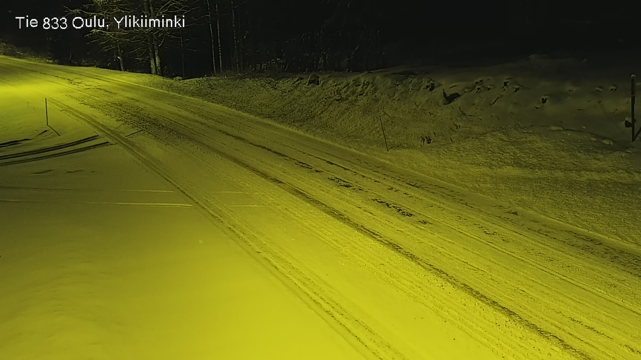 Kelikamerat Kuva Tie 833 Oulu, Vesala, Oulu, Pohjois-Pohjanmaa