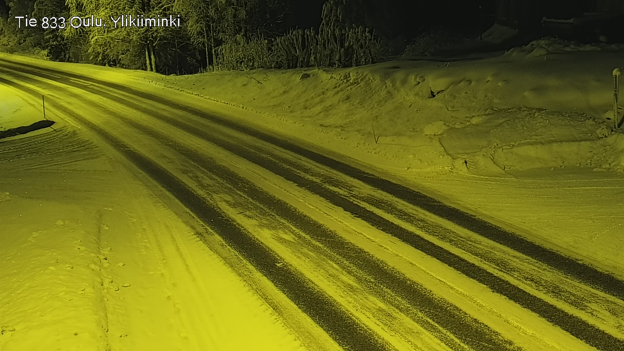 Kelikamerat Kuva Tie 833 Oulu, Vesala, Oulu, Pohjois-Pohjanmaa