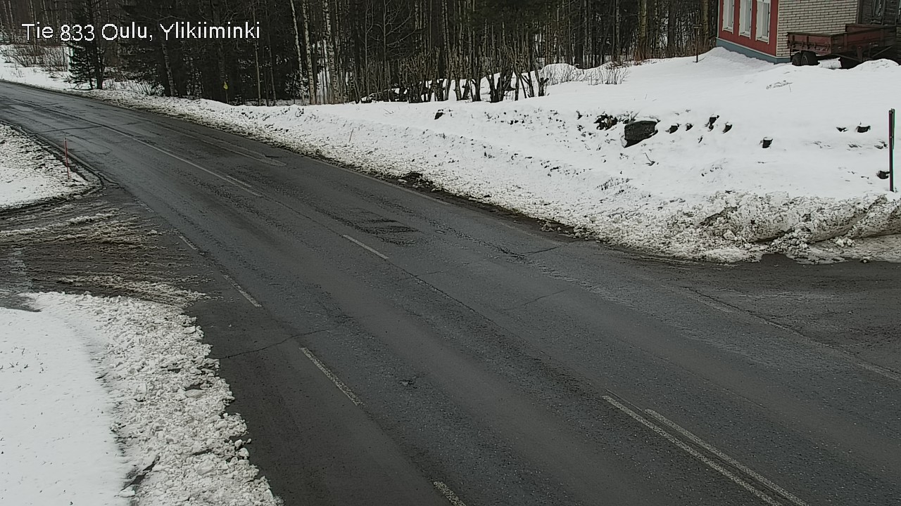 Kelikamerat Kuva Tie 833 Oulu, Vesala, Oulu, Pohjois-Pohjanmaa