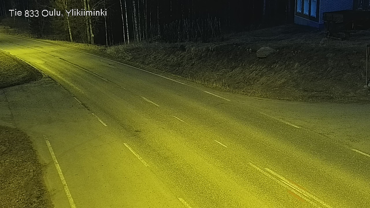 Kelikamerat Kuva Tie 833 Oulu, Vesala, Oulu, Pohjois-Pohjanmaa