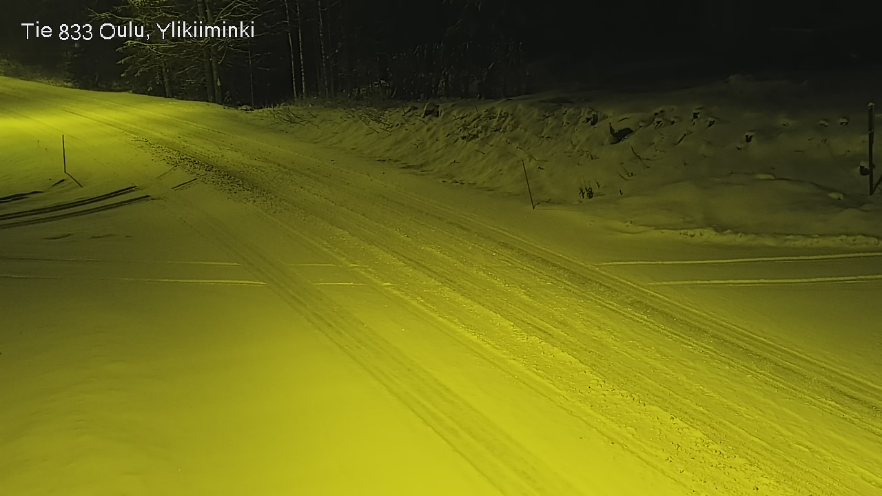 Kelikamerat Kuva Tie 833 Oulu, Vesala, Oulu, Pohjois-Pohjanmaa