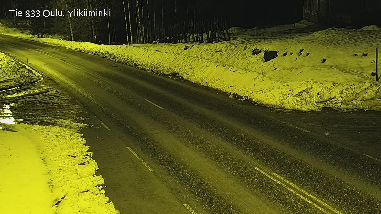 Kelikamerat Kuva Tie 833 Oulu, Vesala, Oulu, Pohjois-Pohjanmaa