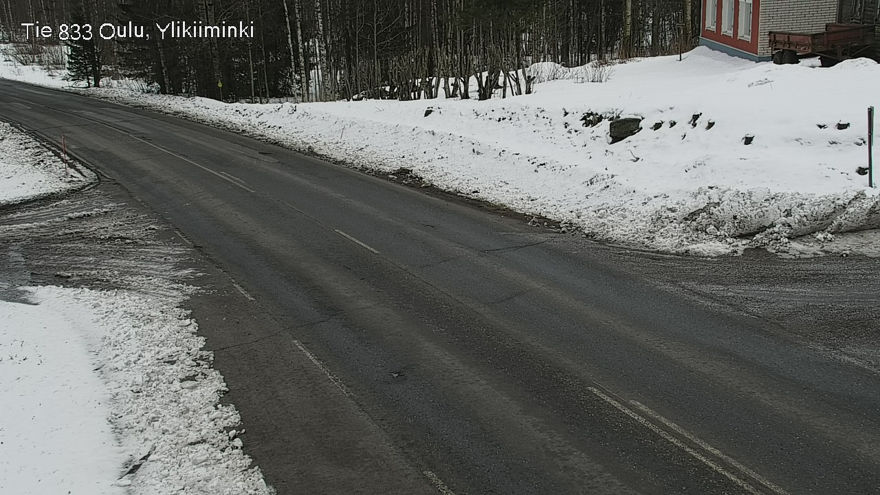 Kelikamerat Kuva Tie 833 Oulu, Vesala, Oulu, Pohjois-Pohjanmaa