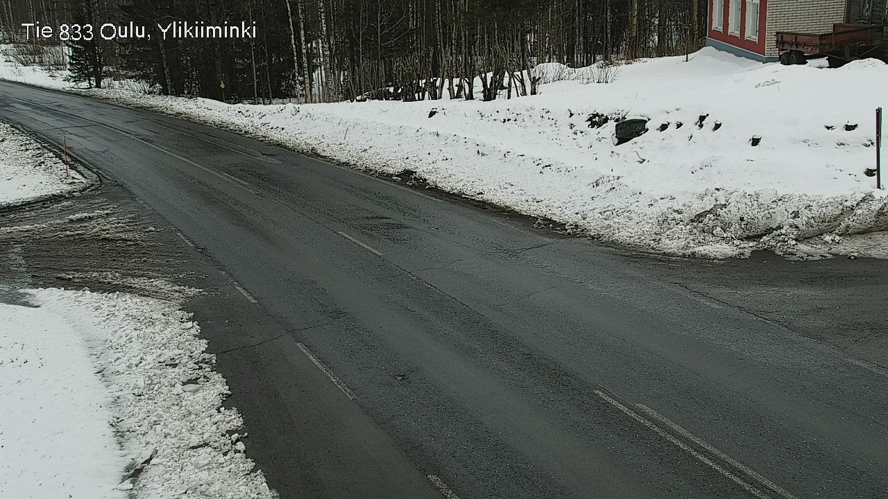 Kelikamerat Kuva Tie 833 Oulu, Vesala, Oulu, Pohjois-Pohjanmaa
