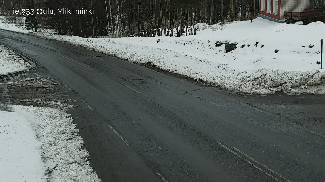 Kelikamerat Kuva Tie 833 Oulu, Vesala, Oulu, Pohjois-Pohjanmaa