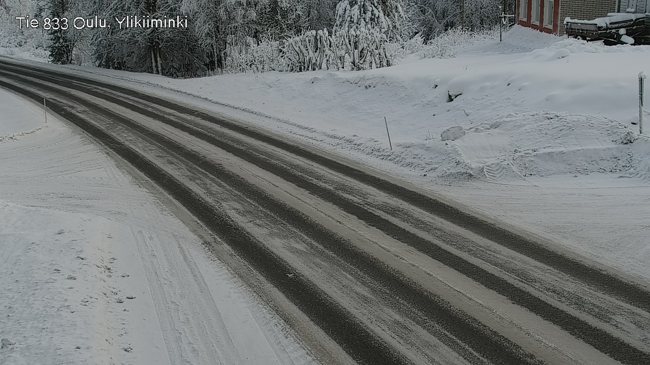 Weather Camera Image Road  833 Oulu, Vesala, Oulu, Pohjois-Pohjanmaa