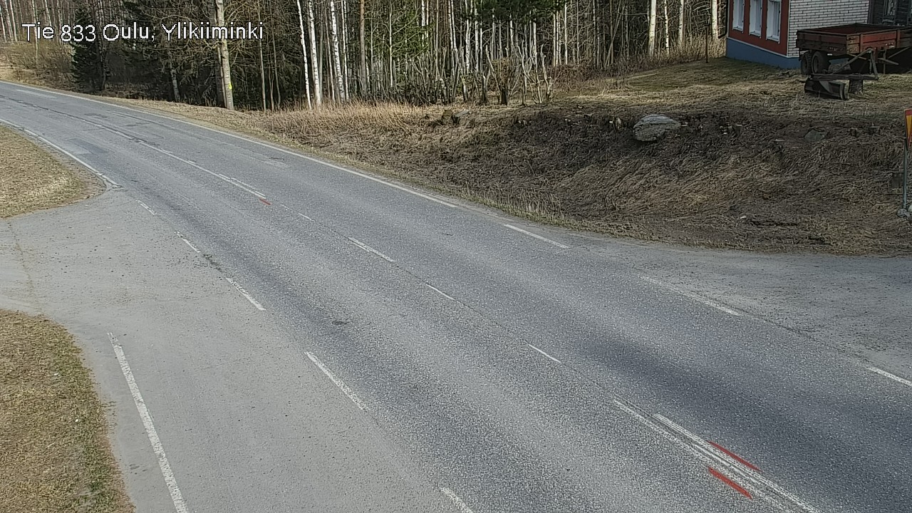 Kelikamerat Kuva Tie 833 Oulu, Vesala, Oulu, Pohjois-Pohjanmaa