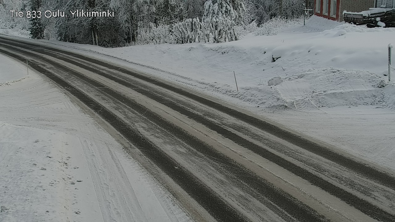 Weather Camera Image Road  833 Oulu, Vesala, Oulu, Pohjois-Pohjanmaa