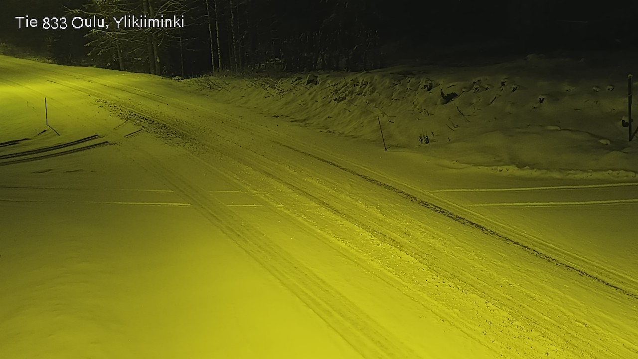 Kelikamerat Kuva Tie 833 Oulu, Vesala, Oulu, Pohjois-Pohjanmaa