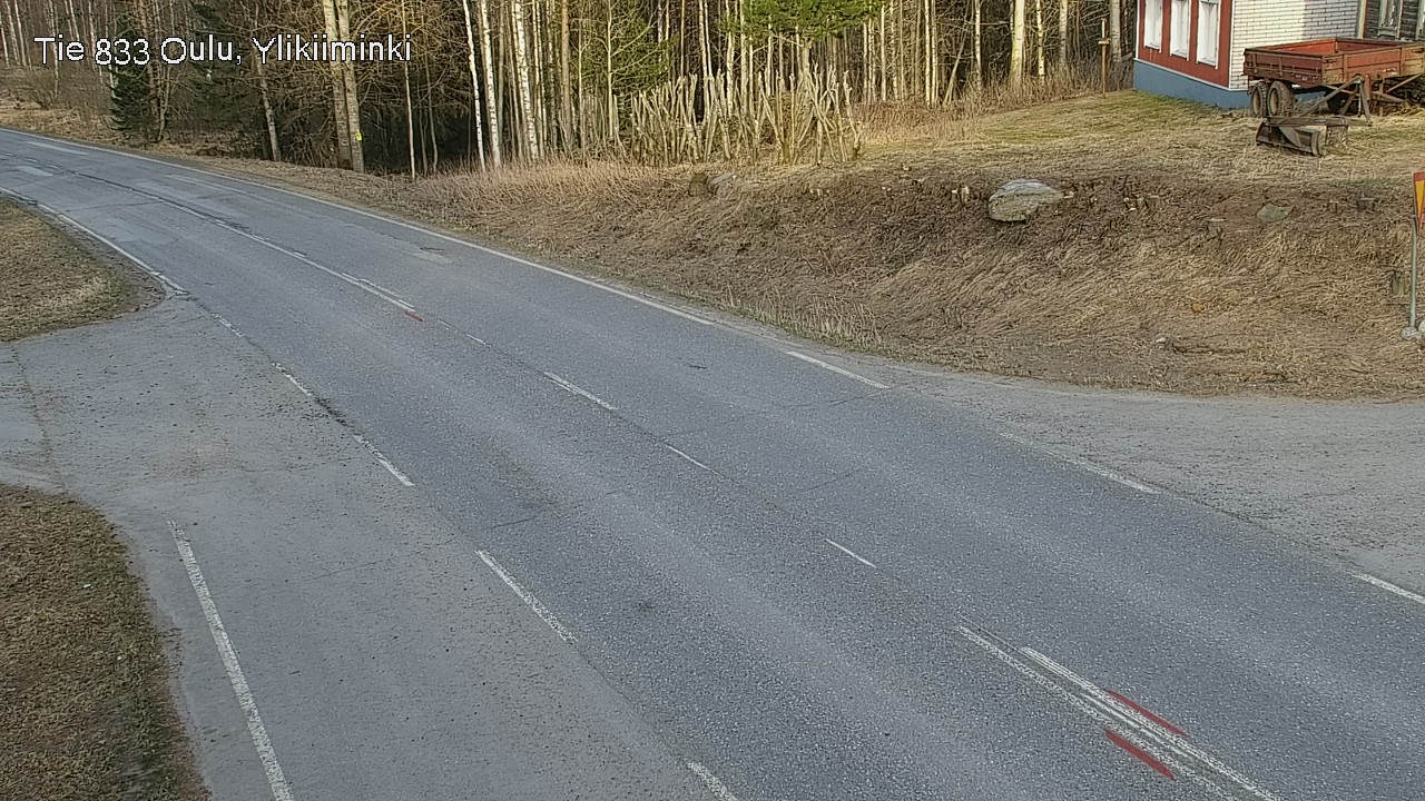 Kelikamerat Kuva Tie 833 Oulu, Vesala, Oulu, Pohjois-Pohjanmaa
