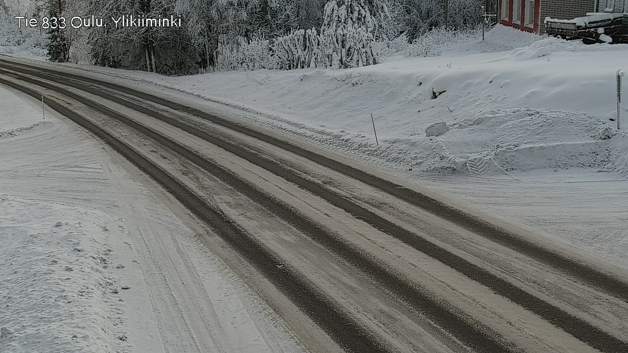 Weather Camera Image Road  833 Oulu, Vesala, Oulu, Pohjois-Pohjanmaa