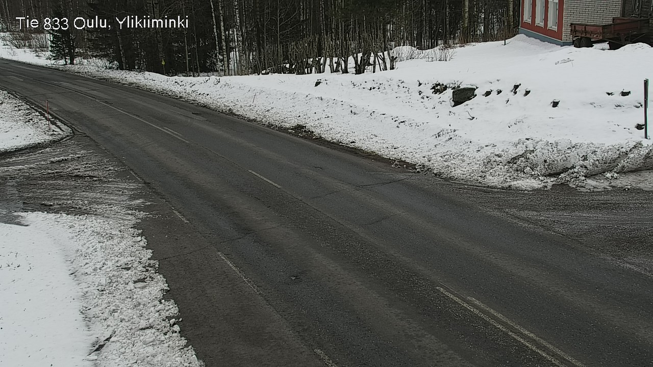Kelikamerat Kuva Tie 833 Oulu, Vesala, Oulu, Pohjois-Pohjanmaa