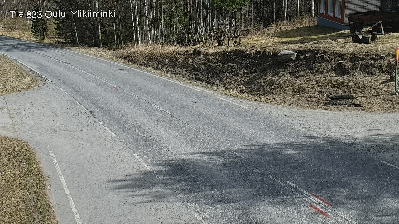 Kelikamerat Kuva Tie 833 Oulu, Vesala, Oulu, Pohjois-Pohjanmaa