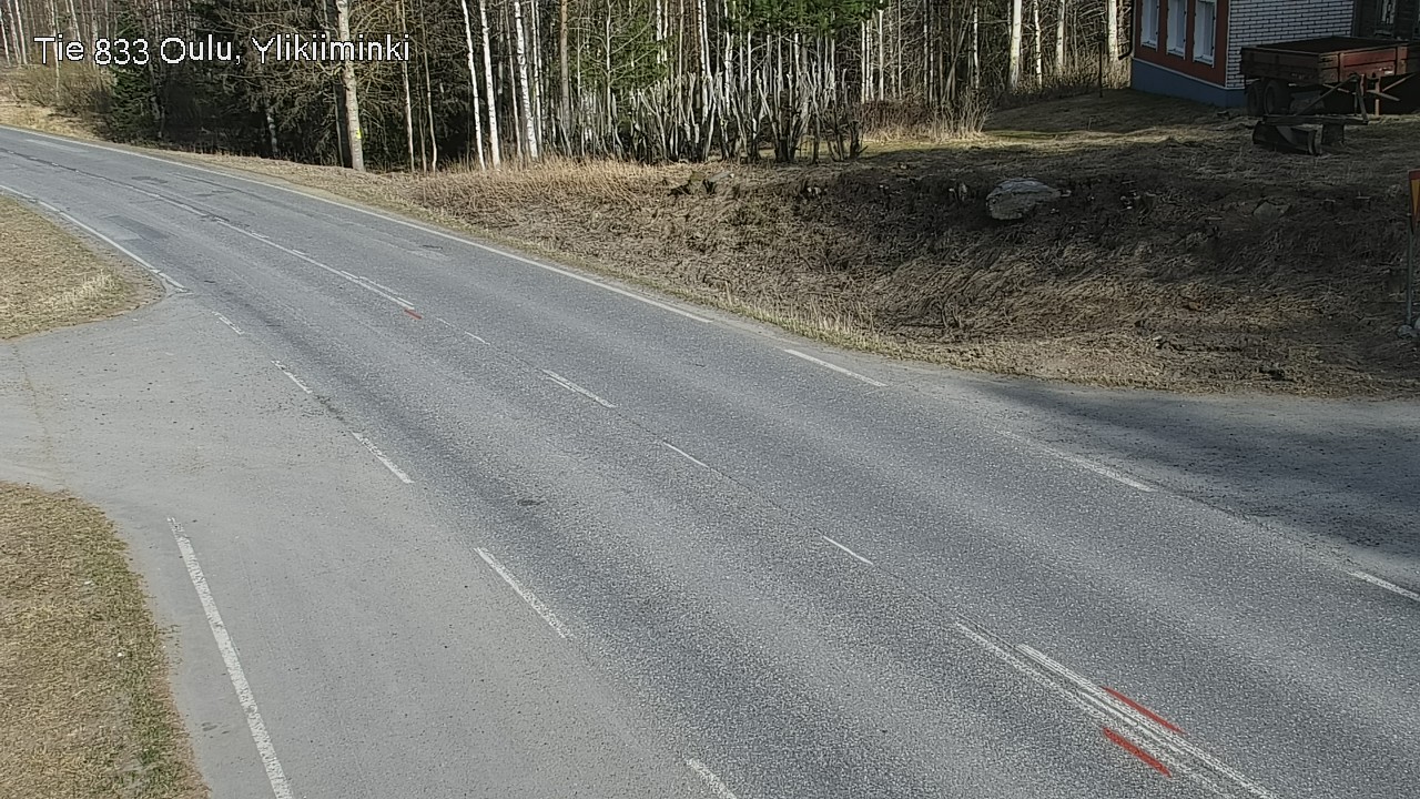 Kelikamerat Kuva Tie 833 Oulu, Vesala, Oulu, Pohjois-Pohjanmaa