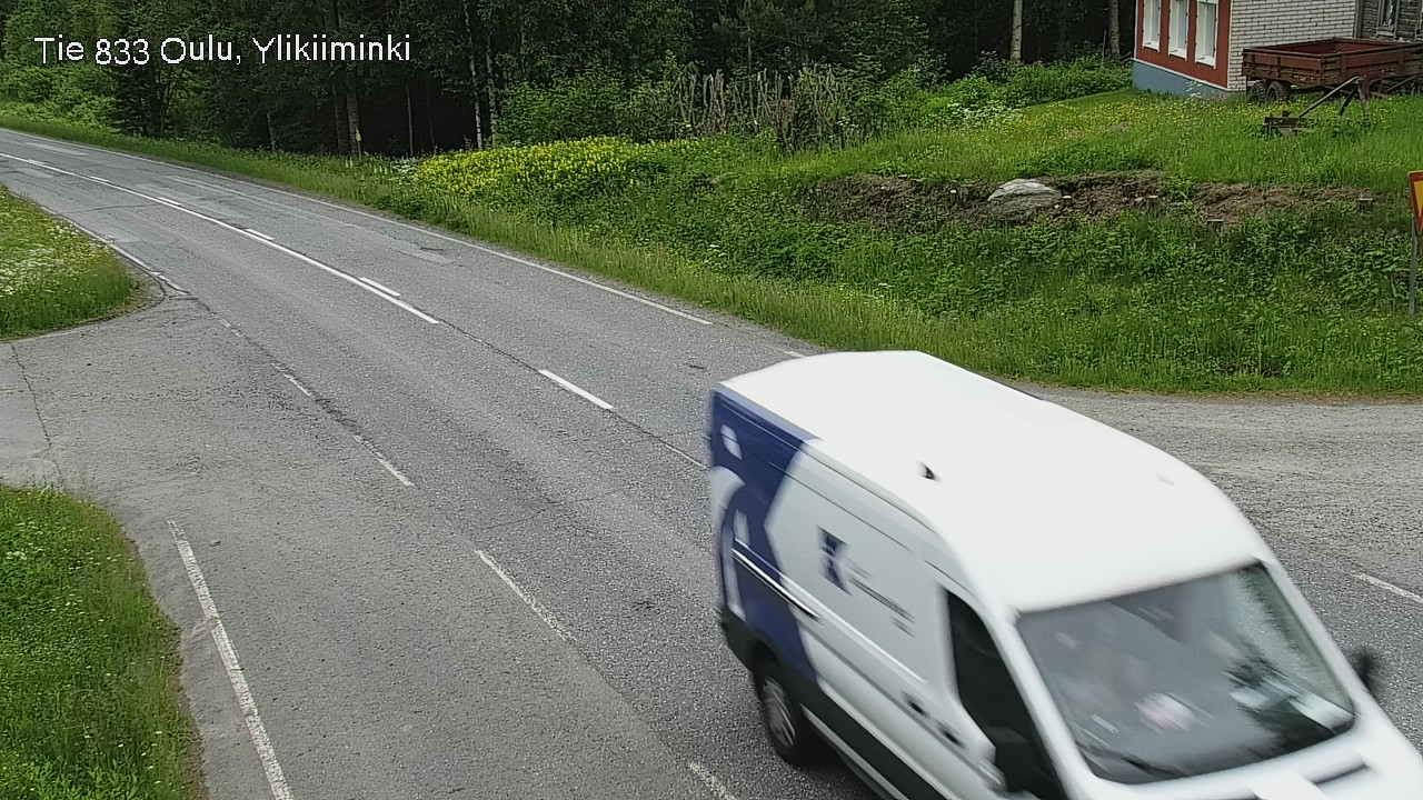 Weather Camera Image Väg  833 Oulu, Vesala, Oulu, Pohjois-Pohjanmaa