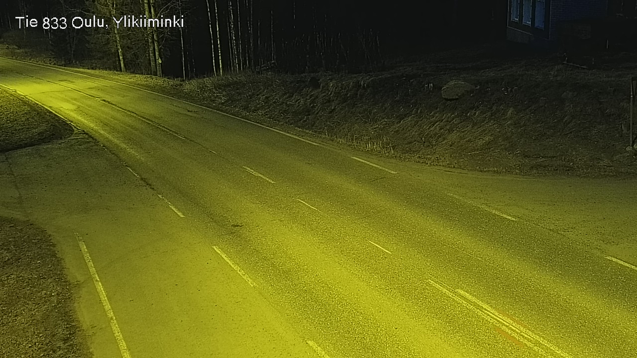 Kelikamerat Kuva Tie 833 Oulu, Vesala, Oulu, Pohjois-Pohjanmaa