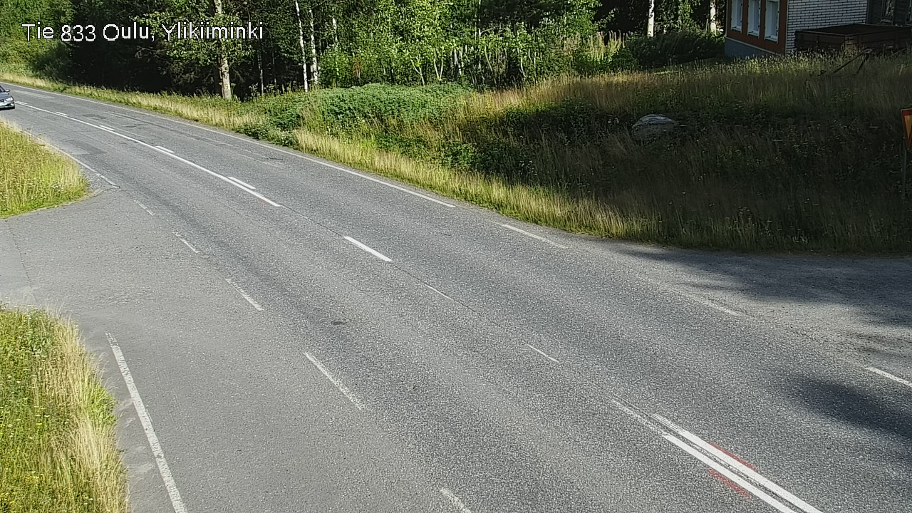 Kelikamerat Kuva Tie 833 Oulu, Vesala, Oulu, Pohjois-Pohjanmaa