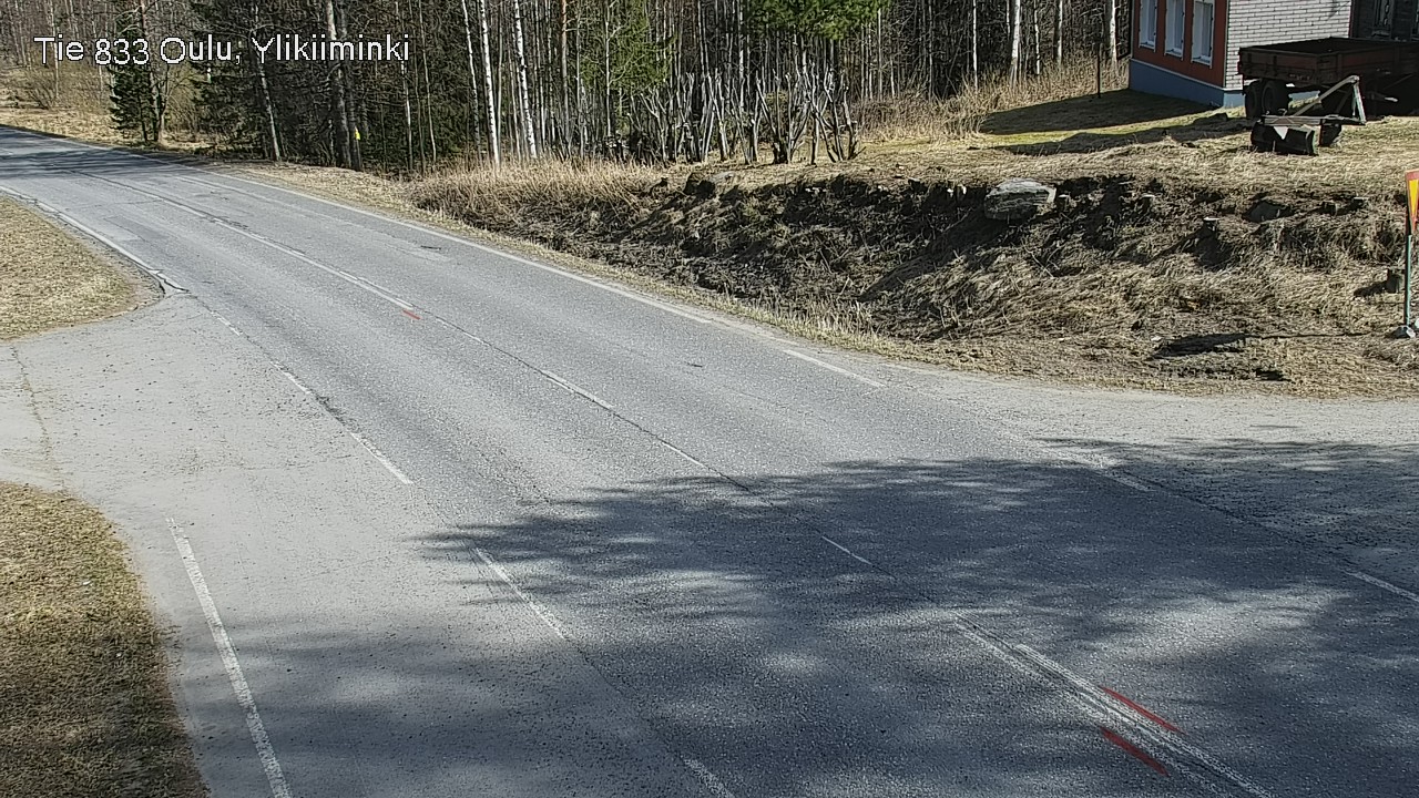 Kelikamerat Kuva Tie 833 Oulu, Vesala, Oulu, Pohjois-Pohjanmaa