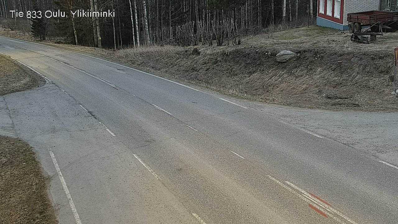 Kelikamerat Kuva Tie 833 Oulu, Vesala, Oulu, Pohjois-Pohjanmaa