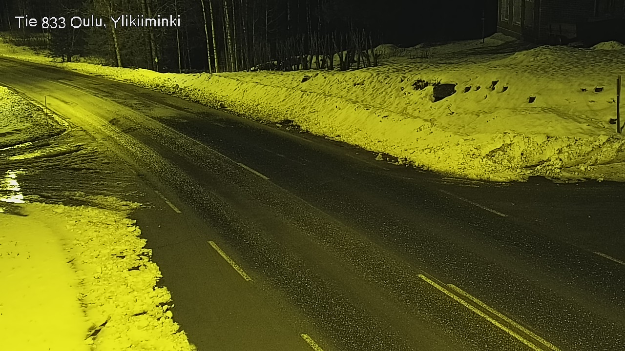 Kelikamerat Kuva Tie 833 Oulu, Vesala, Oulu, Pohjois-Pohjanmaa