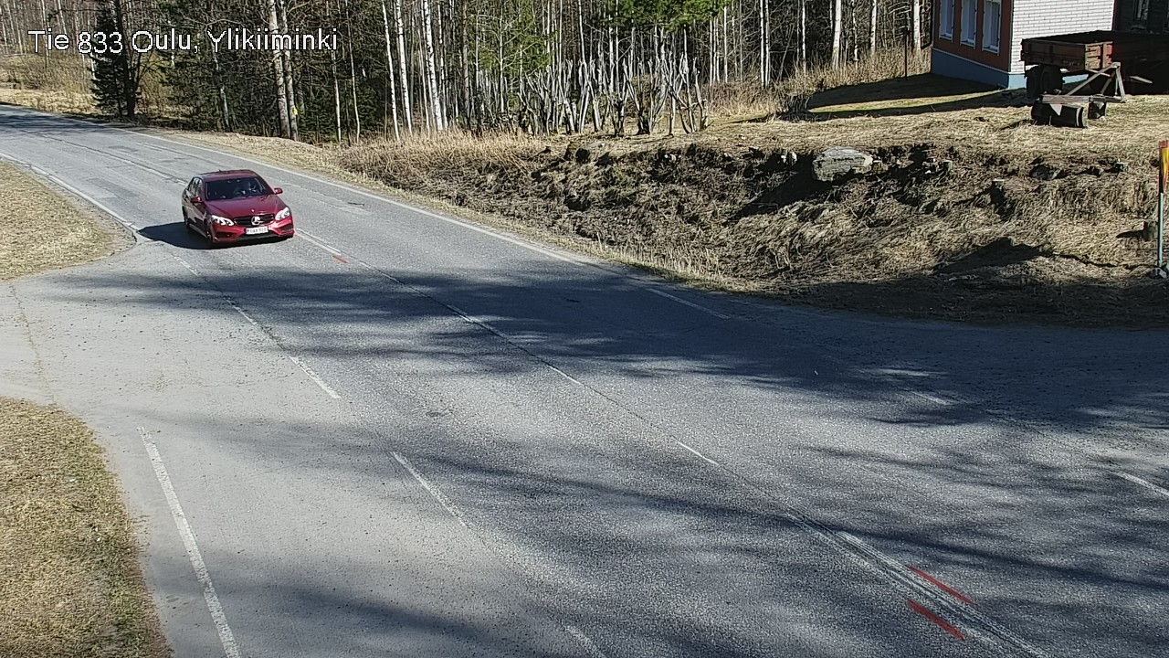 Kelikamerat Kuva Tie 833 Oulu, Vesala, Oulu, Pohjois-Pohjanmaa