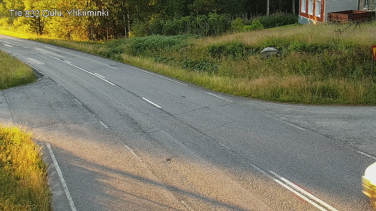 Kelikamerat Kuva Tie 833 Oulu, Vesala, Oulu, Pohjois-Pohjanmaa