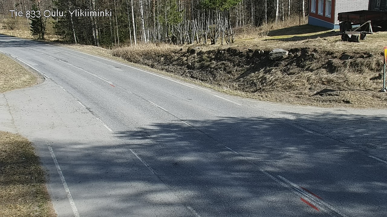 Kelikamerat Kuva Tie 833 Oulu, Vesala, Oulu, Pohjois-Pohjanmaa