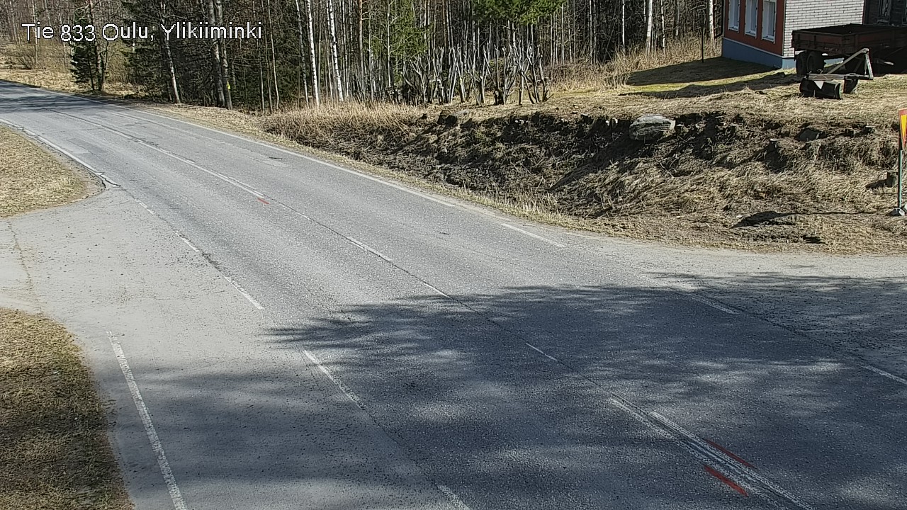 Kelikamerat Kuva Tie 833 Oulu, Vesala, Oulu, Pohjois-Pohjanmaa