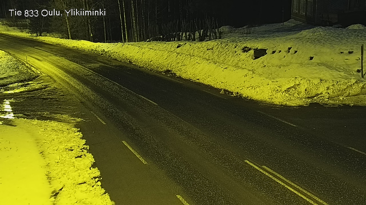 Kelikamerat Kuva Tie 833 Oulu, Vesala, Oulu, Pohjois-Pohjanmaa