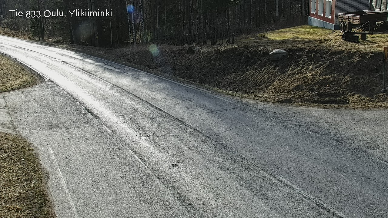 Kelikamerat Kuva Tie 833 Oulu, Vesala, Oulu, Pohjois-Pohjanmaa