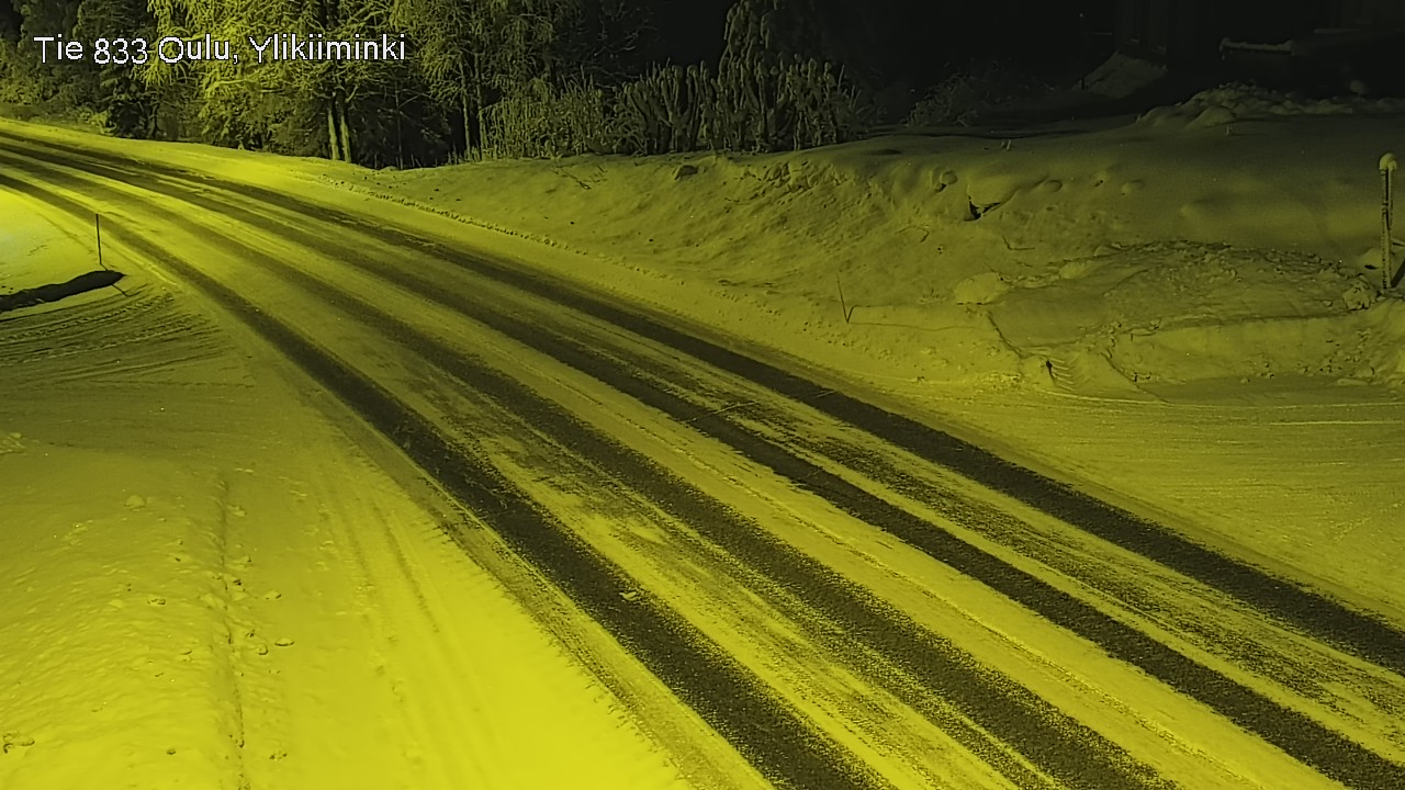 Kelikamerat Kuva Tie 833 Oulu, Vesala, Oulu, Pohjois-Pohjanmaa