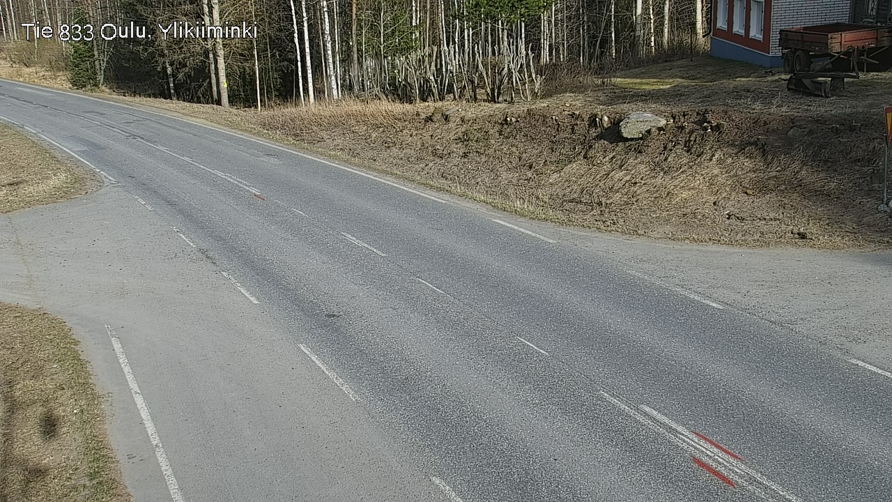 Kelikamerat Kuva Tie 833 Oulu, Vesala, Oulu, Pohjois-Pohjanmaa