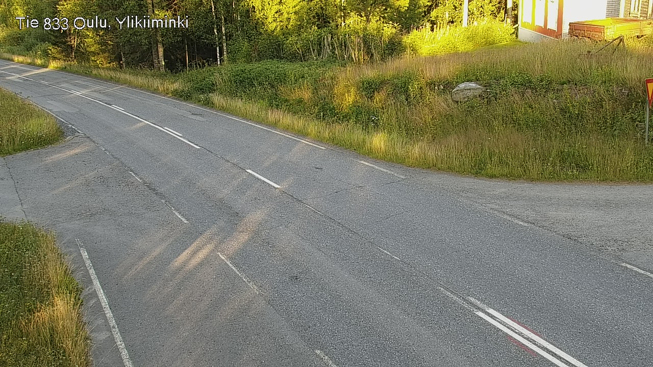 Kelikamerat Kuva Tie 833 Oulu, Vesala, Oulu, Pohjois-Pohjanmaa