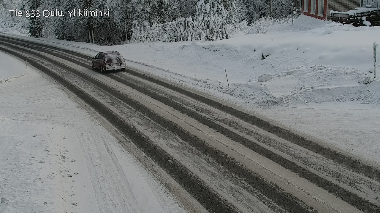 Weather Camera Image Road  833 Oulu, Vesala, Oulu, Pohjois-Pohjanmaa