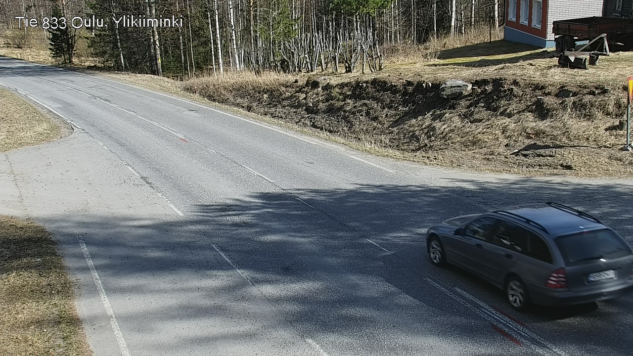 Kelikamerat Kuva Tie 833 Oulu, Vesala, Oulu, Pohjois-Pohjanmaa
