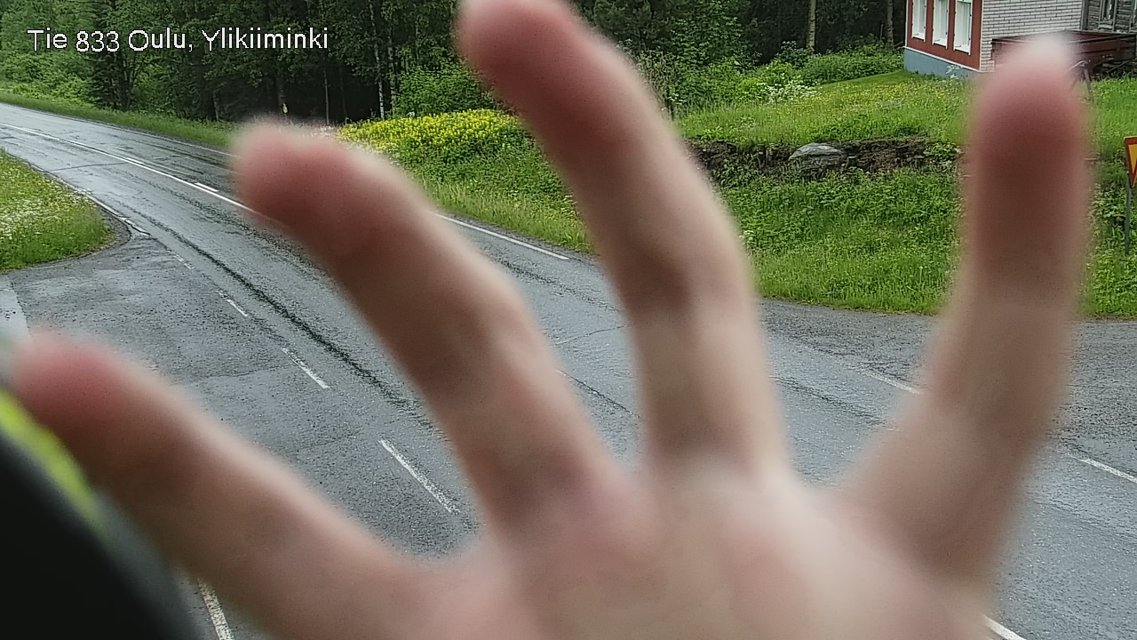 Kelikamerat Kuva Tie 833 Oulu, Vesala, Oulu, Pohjois-Pohjanmaa