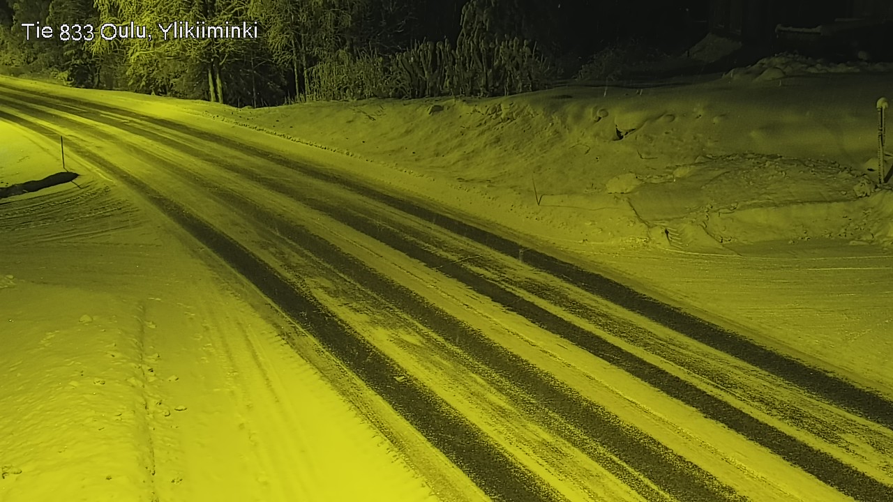 Kelikamerat Kuva Tie 833 Oulu, Vesala, Oulu, Pohjois-Pohjanmaa