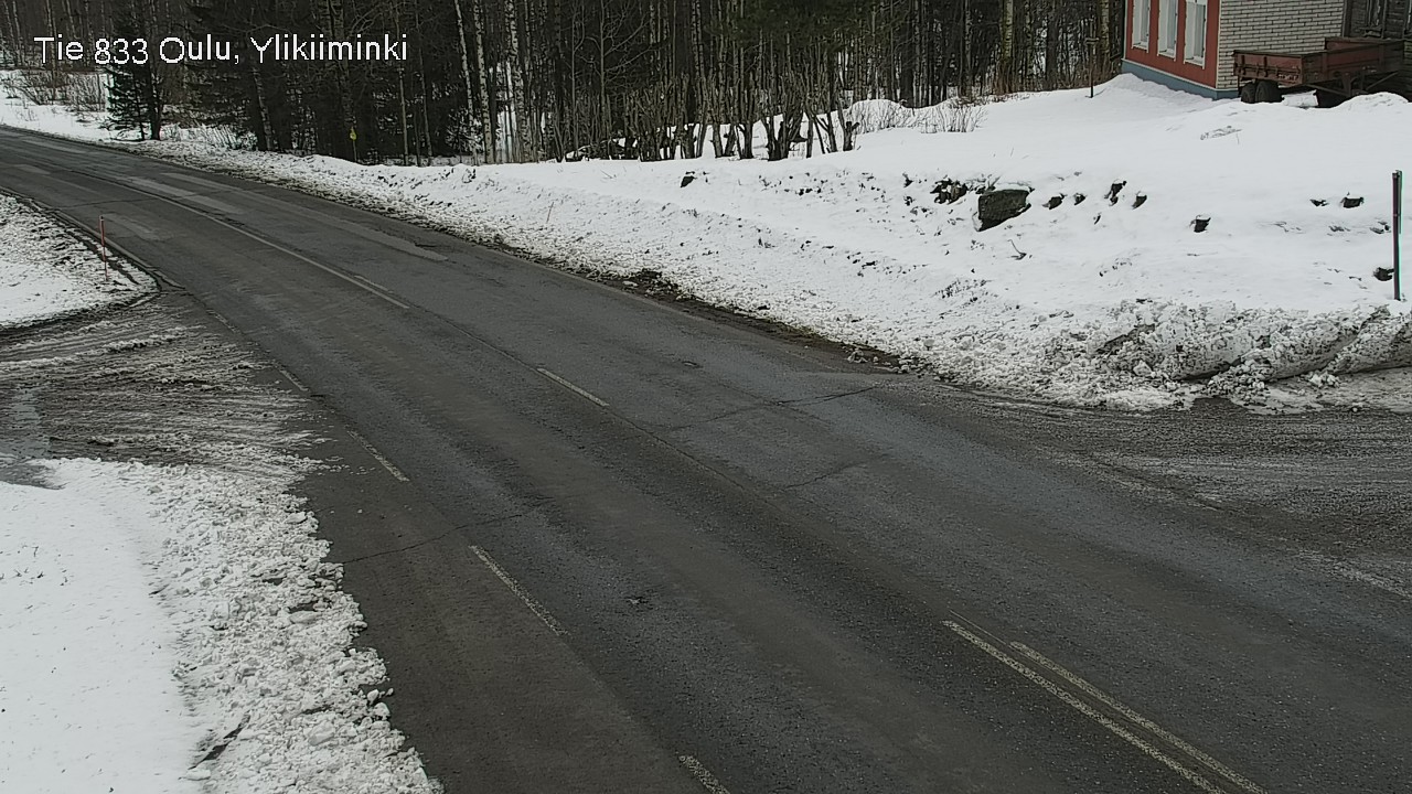 Kelikamerat Kuva Tie 833 Oulu, Vesala, Oulu, Pohjois-Pohjanmaa