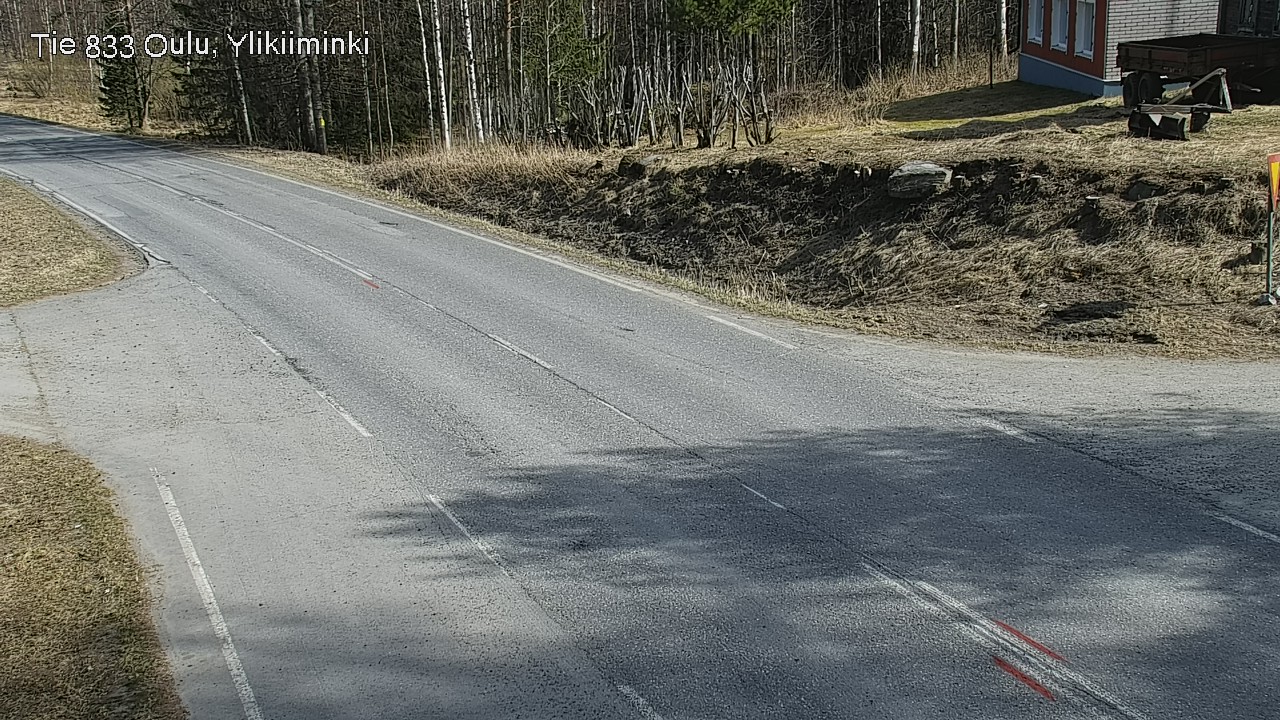 Kelikamerat Kuva Tie 833 Oulu, Vesala, Oulu, Pohjois-Pohjanmaa