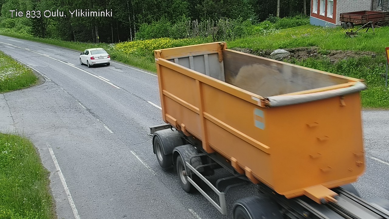 Kelikamerat Kuva Tie 833 Oulu, Vesala, Oulu, Pohjois-Pohjanmaa