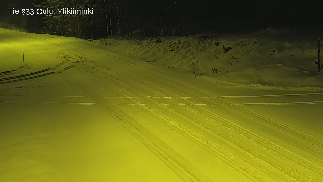 Kelikamerat Kuva Tie 833 Oulu, Vesala, Oulu, Pohjois-Pohjanmaa