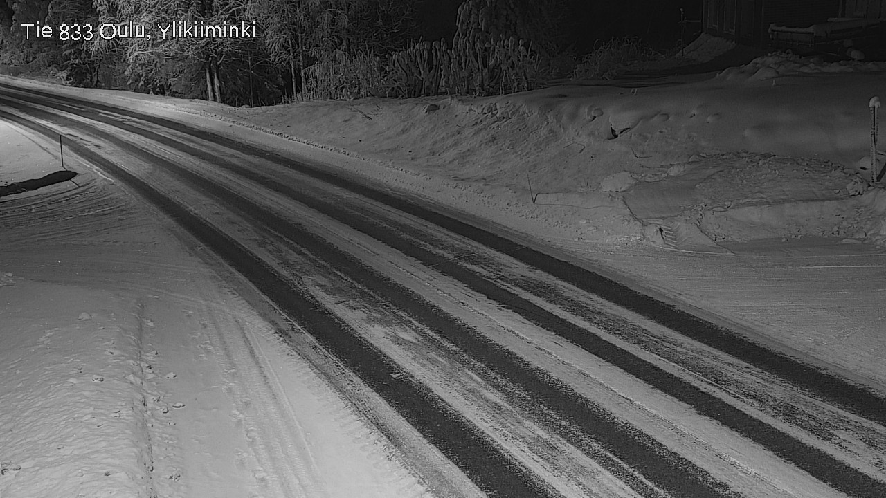 Kelikamerat Kuva Tie 833 Oulu, Vesala, Oulu, Pohjois-Pohjanmaa