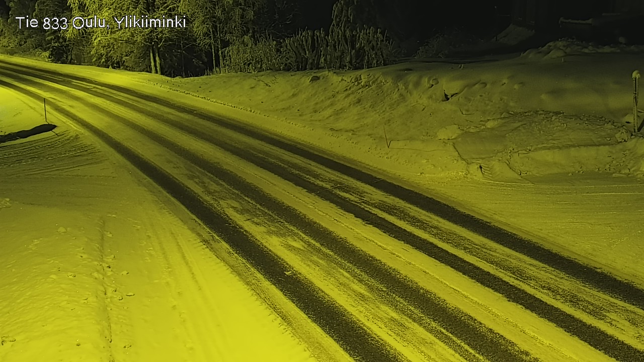 Kelikamerat Kuva Tie 833 Oulu, Vesala, Oulu, Pohjois-Pohjanmaa